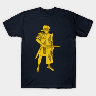 Golden Imperial Roman Legionnaire T-Shirt